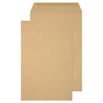Image of Blake Purely Everyday 381 x 254 mm 90 gsm Pocket Gummed Envelopes (12865) Manilla Pack of 250