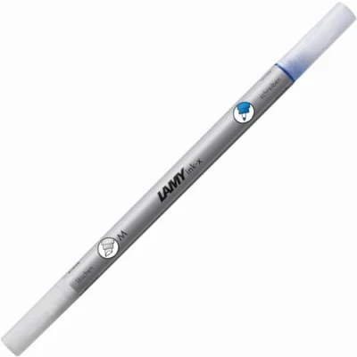 Image of LAMY includes plastic ink eraser with tip and correction exclusively for erasing royal blue