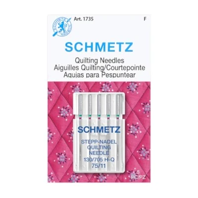 Image of Euro Notions Quilt Machine Needles Size 11/75 5/Pkg, Other, Multicoloured, 2.5 x 8.85 11.39 cm