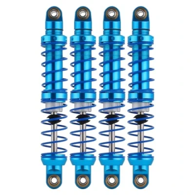 Image of INJORA RC Shock Absorber Oil Adjustable Damper Set with Springs for 1/10 Truck Crawler Axial SCX10 TRX4 D90 (90mm)