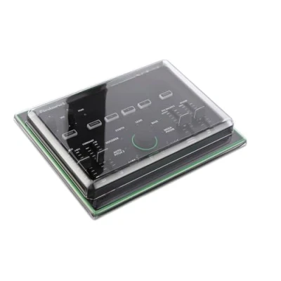 Image of Decksaver Cover for Roland Aira VT 3 Super Durable Polycarbonate Protective lid in Smoked Clear Colour, Made The UK Producers&#039; Choice Unbeatable Protection