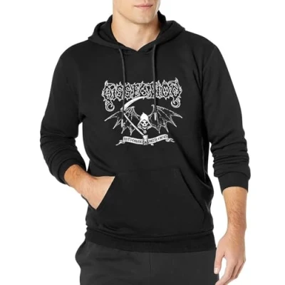 Image of Dissection Reaper Hoody With kangaroo Pocket Sweatershirt, Hoodie XL Black