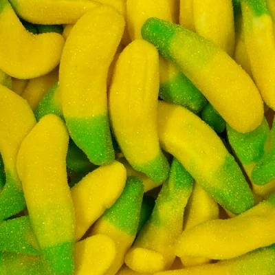 Image of Jelly Filled Bananas 700g Re Sealable Pouch by The Gourmet Sweet Company