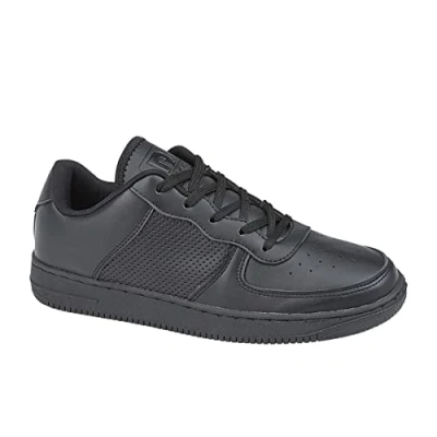 Image of Dek Womens/Girls/Boys Destiny Lace Skate Trainers with Padded Collar Black 8 UK
