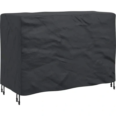 Image of vidaXL Outdoor Furniture Cover Black 130 x 80 70 cm 600D