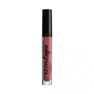 Image of NYX Professional Makeup Lip Lingerie Liquid Lipstick, Creamy and Matte Finish, Long Lasting, Vegan Formula, Shade: Exotic