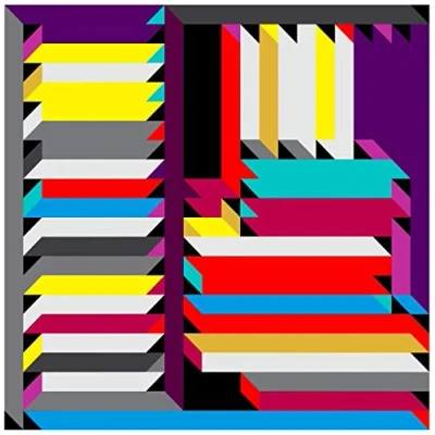 Image of Battles Juice B Crypts Clear vinyl Sealed 2019 UK 2 LP set WARP301X