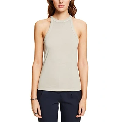 Image of ESPRIT Women&#039;s 033ee1k310 T Shirt, Dusty Green, Large