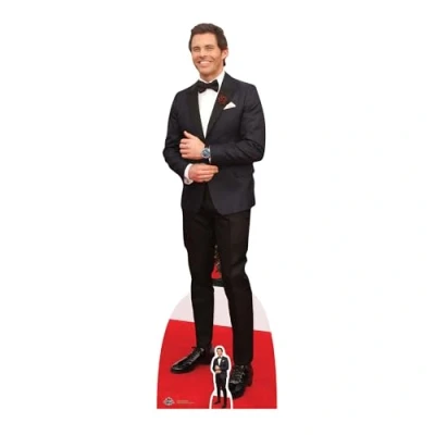 Image of STAR CUTOUTS Life Size Cut Out with Mini Version of Westworld James Marsden, Cardboard, Multi Colour, 181 x 56 cm