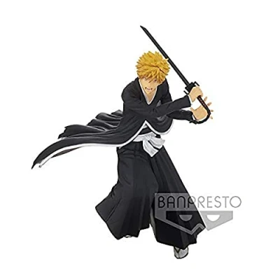 Image of Banpresto BP17724 Bleach Ichigo Kurosaki Figurine Espresto 13cm, S