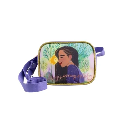 Image of Disney Wish Girls Bag Cross Body Handbag For Purple
