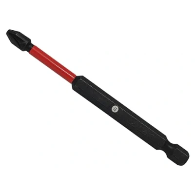 Image of Forgefix ForgeFast Pozidriv Compatible Impact Bit PZ2 x 89mm (Card 2)