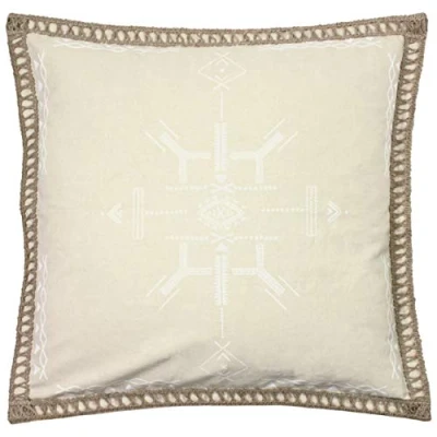 Image of furn. Mini Inka Polyester Filled Cushion, Natural, 45 x 45cm