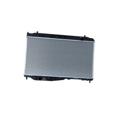 Image of 96278701, 96328701, 96378701, 96475475, P96278701 Engine radiator NRF 53481 Aluminium 692mm 375mm 16mm Brazed cooling fins