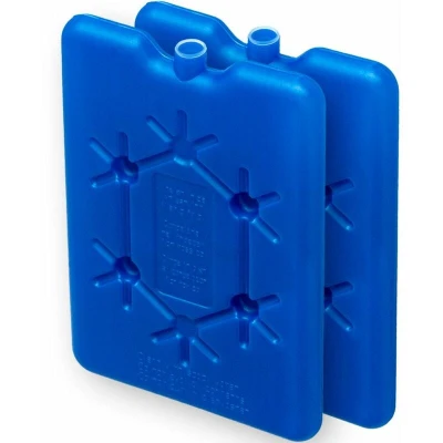 Image of 24x Reusable Freezer Ice Blocks Brick Pack of 24 Cooler Bag Box Travel Picnic Lunch Keeps Food Fresh
