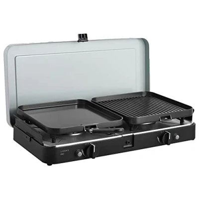 Image of Cadac 2 Cook 3 Pro Deluxe QR Camping Stove, Grey