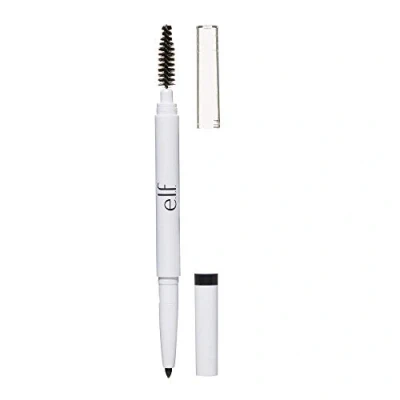 Image of e.l.f. Instant Lift Brow Pencil, Dual Sided, Precise, Fine Tip, Shapes, Defines, Fills Brows, Contours, Combs, Tames, Auburn 0.18g