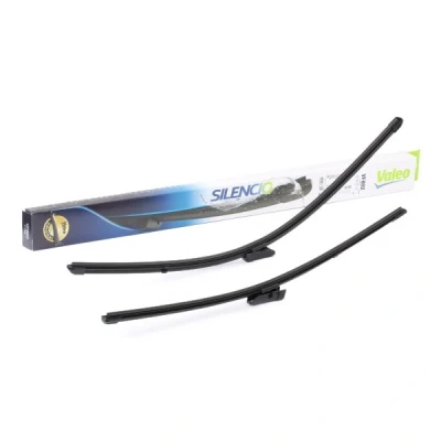 Image of 31349377, 32282838 Wiper blade VALEO SILENCIO X.TRM 577892 630, 500mm Front Beam with spoiler for left hand drive vehicles AUDI: e tron Sportback