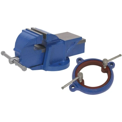 Image of Sealey Professional Heavy Duty Vice 100mm with Swivel Base