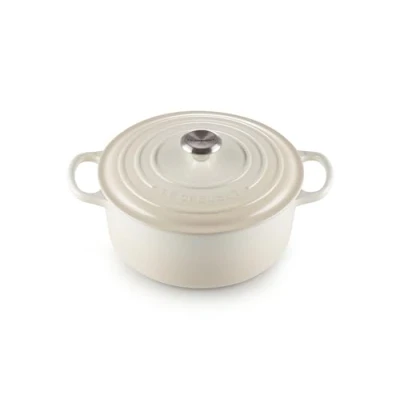 Image of Le Creuset Casserole Signature Meringue ø 26 cm / 5.3 Liter