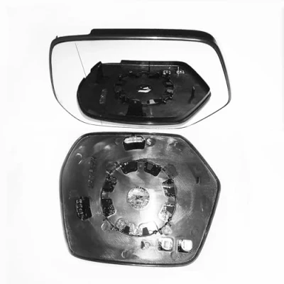 Image of Clip on Heated Base Convex Wing Mirror Glass fits Honda CRV 2013 to 2024 Left Passenger Side