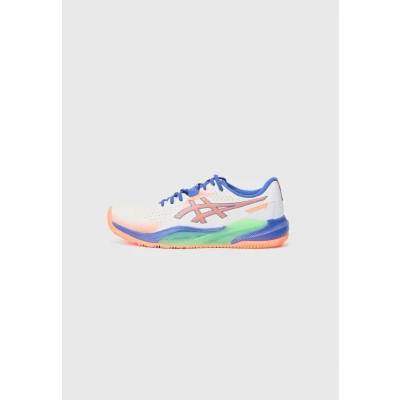 Image of Asics GEL Challenger 15 Padel shoes, Men&#039;s, Size: 8.5, White/vivid coral shoes