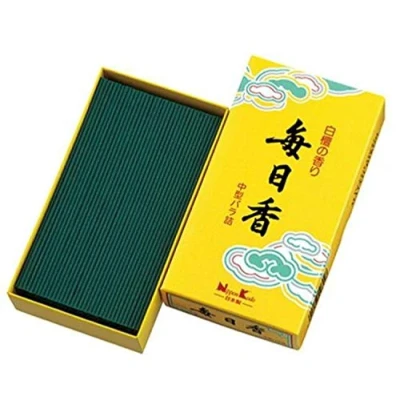 Image of New Mainichi Koh Mainichikoh Sandalwood Incense Sticks Approx 150 grams 360