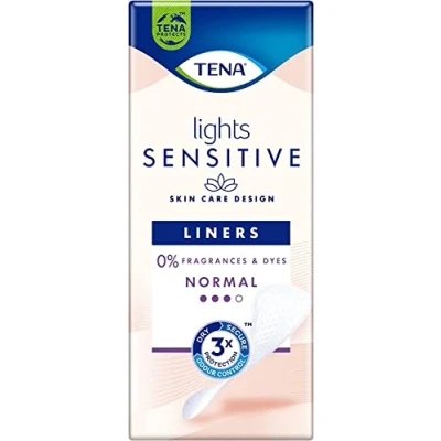 Image of TENA Lights Sensitive Liners Normal (12 Packs of 24)