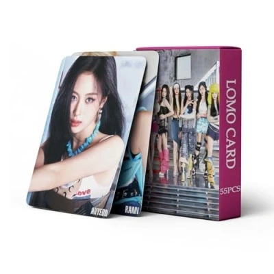 Image of 55pcs Baby Monster DRIP Photocards New Album Cards Mini Merch CLIK CLAK Poster