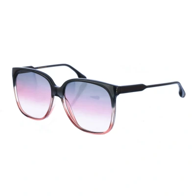 Image of Victoria Beckham Womens Oval shaped sunglasses VB610SCB women Black One Size