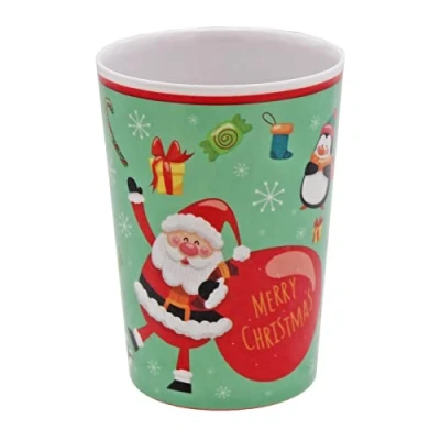 Image of Children&#039;s Christmas Melamine Cup Beaker Tableware Little Stars 0079