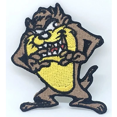 Image of The Tasmanian Devil Animated Cartoon Iron on Sew Embroidered Patch