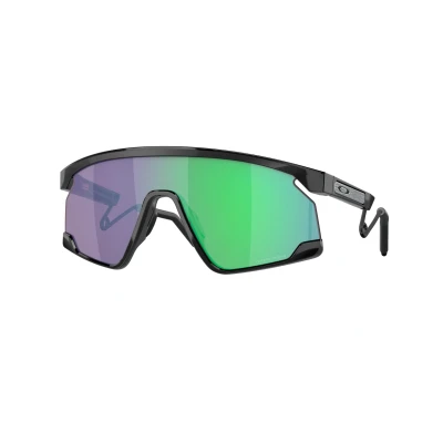 Image of Oakley Unisex Sunglasses, Size: One Size, Black/ jade