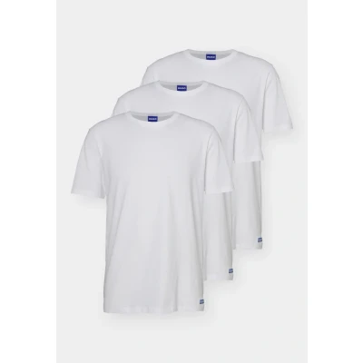 Image of HUGO Naolo 3 PACK Basic Tshirt, Men&#039;s, Size: XS, White
