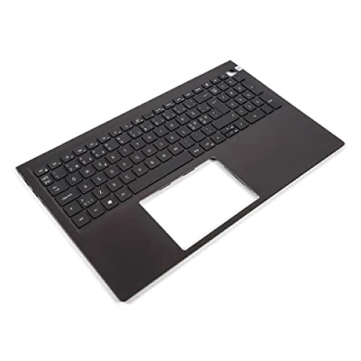 Image of Dell Vostro 5510/5515 USB C Palmrest &amp; NORDIC Backlit Keyboard 0JVYYX + 07WPMR (VC8PR) (Renewed)