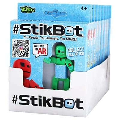 Image of Zing StikBot Pack of 9, Blind Assorted
