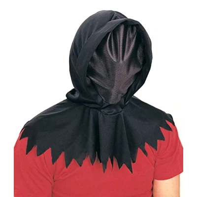 Image of Rubie&#039;s Costume Deluxe Hidden Face Hood black One size