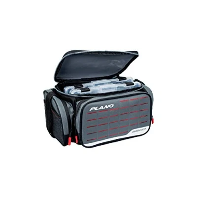 Image of PLANO Weekend Series Tackle Case 3600,Durable Fishing Large bag , storage bags For anglers, all your gear and tools organisation, Molle pannel, Incl, 2 StowAway boxes