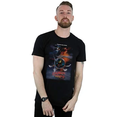 Image of Absolute Cult A Nightmare On Elm Street Men&#039;s The Dream Child T Shirt Black Large