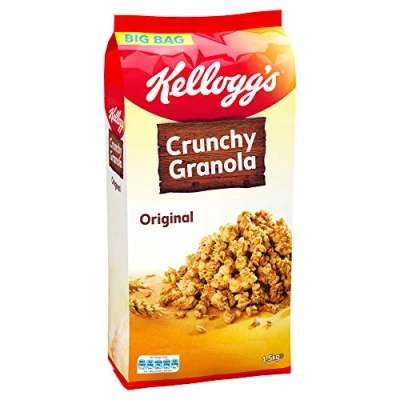 Image of Kellogg&#039;s Crunchy Granola Bag 1.5kg (Pack of 4) 5115986000