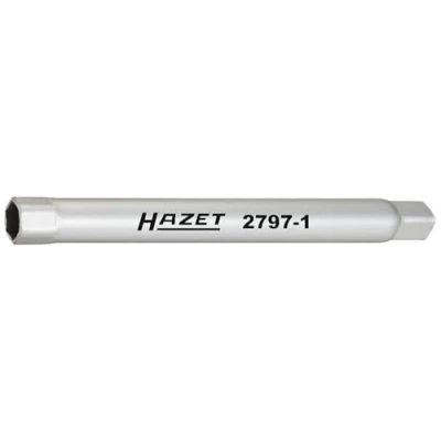 Image of HAZET 2797 1 160 mm Hexagon Profile Bumper Tubular Socket Wrench Multi Colour