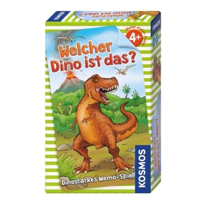 Image of Kosmos Welcher Dino ist das?: Dinostarkes Memospiel für 2 4 Spieler ab Jahren