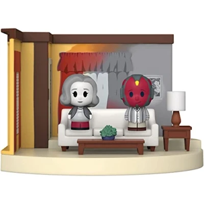 Image of Funko Mini Moments: Marvel: Wanda Vision LR 60’s Collectable Vinyl Figure Gift Idea Official Merchandise Toys for Kids &amp; Adults TV Fans Model Collectors and Display