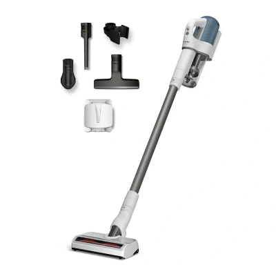 Image of Miele DUOFLEX HX1 12377910 Cordless Vacuum Cleaner Brilliant White/Nordic Blue