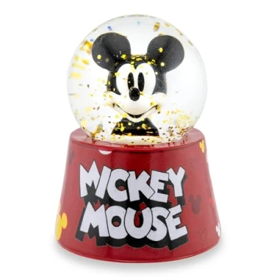 Image of Disney Mickey Mouse Light Up Mini Snow Globe 2.75 Inches Tall