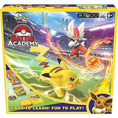Image of Pokémon Trading Card Game Battle Academy (Cinderace V, Pikachu V &amp; Eevee V)