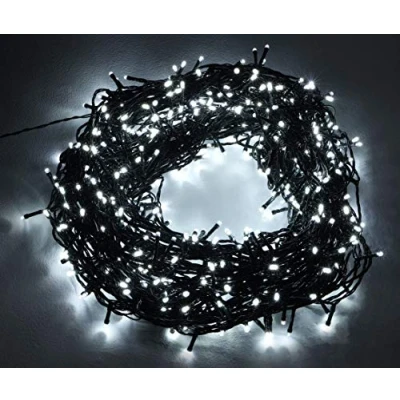 Image of Christmas Concepts® 600 White Super Bright LED Multi Function String Lights Indoor/Outdoor