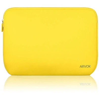 Image of ARVOK 15 15.6 16 Inch Laptop Sleeve Multi Color Size Choices Case/Water resistant Neoprene Notebook Computer Pocket Tablet Briefcase Carrying Bag/Pouch Skin Cover For HP/Dell/Lenovo/Asus/Acer