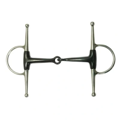 Image of JP Korsteel Sweet Iron Jointed Full Cheek Snaffle Bit, 5&quot;