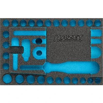 Image of HAZET 163 338L 2 Component Soft Foam Insert Multi Colour